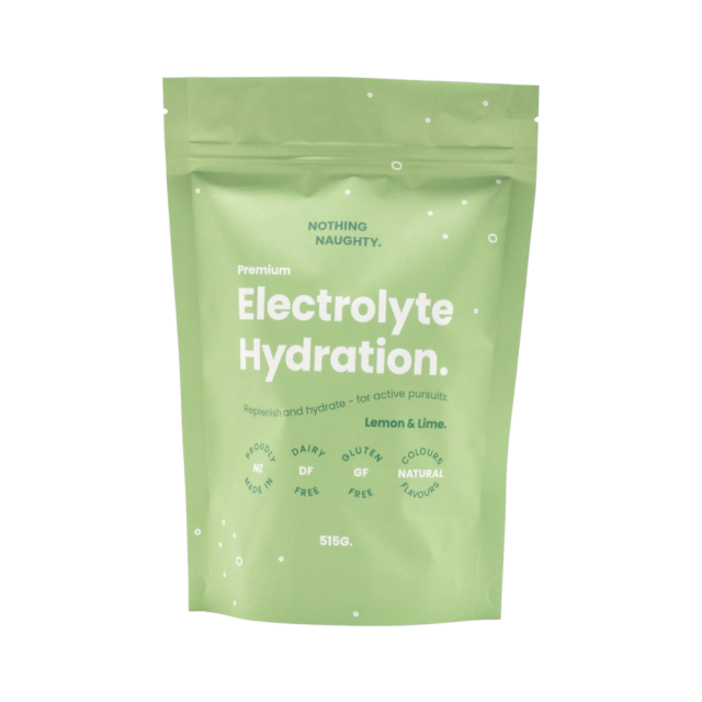 Nothing Naughty Premium Electrolyte Hydration Lemon & Lime 515g